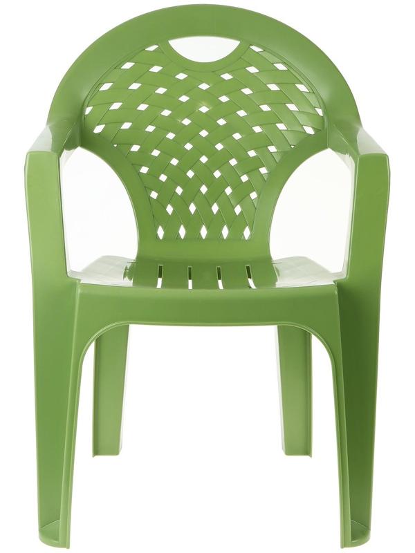 Кресло, 58,5 х 54 х 80 см, цвета микс (зелёный)