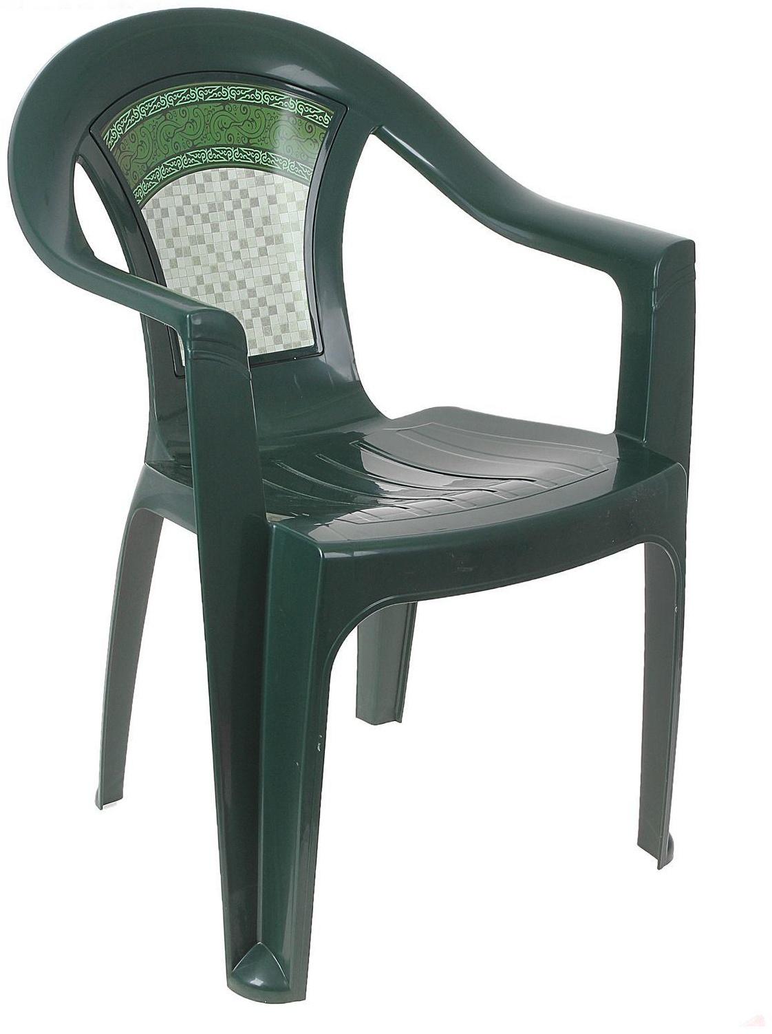 Кресло «Малахит», цвет тёмно-зелёный