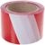 Лента оградительная,эконом, красно-белая,ширина 7,5 см, 100 м