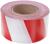 Лента оградительная, красно-белая, ширина 7,5 см, 250 м