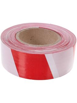 Лента оградительная, красно-белая, ширина 5 см, 200 м