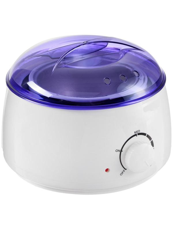 Воскоплав Luazon LVPL-07, баночный, 100 Вт, 400 г, регулировка температуры, 220 В, сиреневый