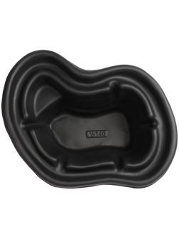 Пруд садовый пластиковый, 140 л, чёрный