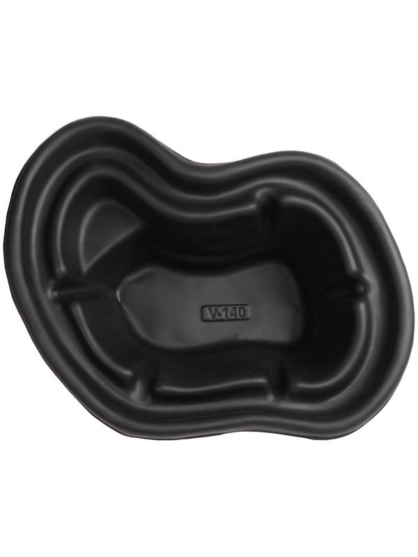 Пруд садовый пластиковый, 140 л, чёрный