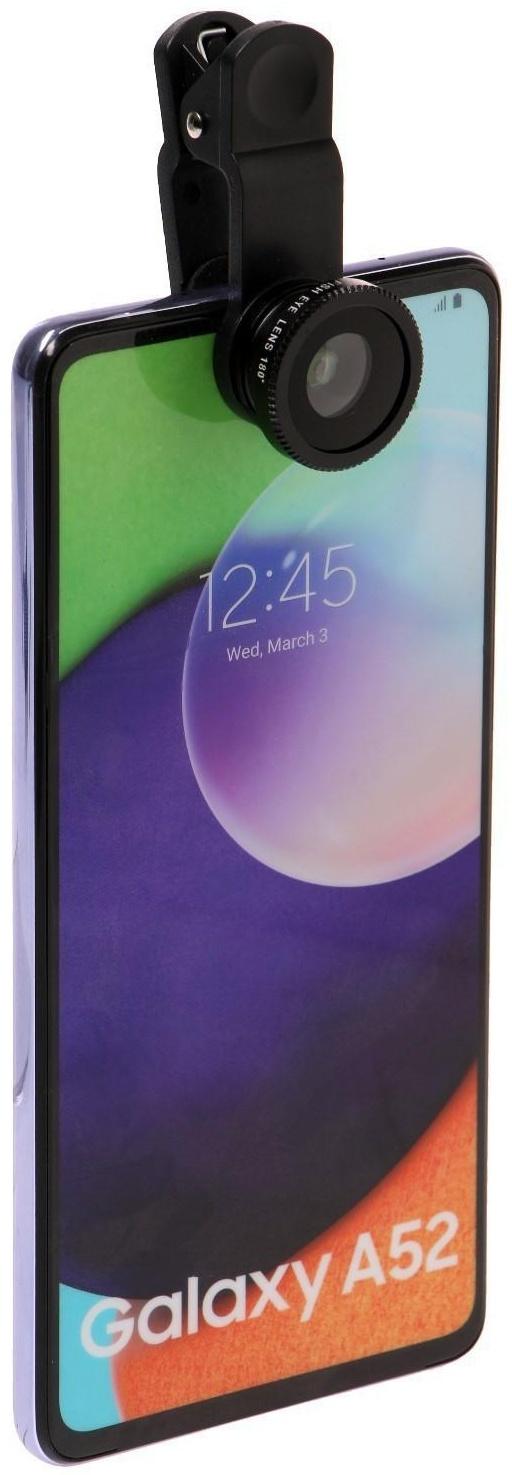 Набор линз LuazON для телефона: широкоугольная, макро и рыбий глаз 180 градусов