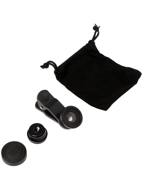 Набор линз LuazON для телефона: широкоугольная, макро и рыбий глаз 180 градусов