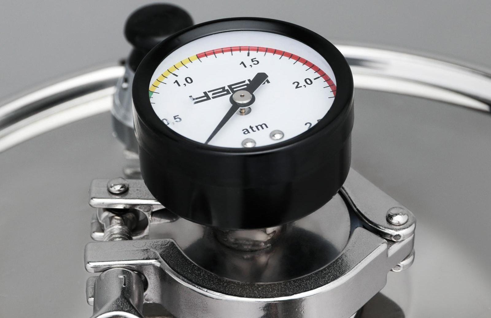 Автоклав-стерилизатор «Консерватор», 14 л, манометр, термометр, клапан сброса давления