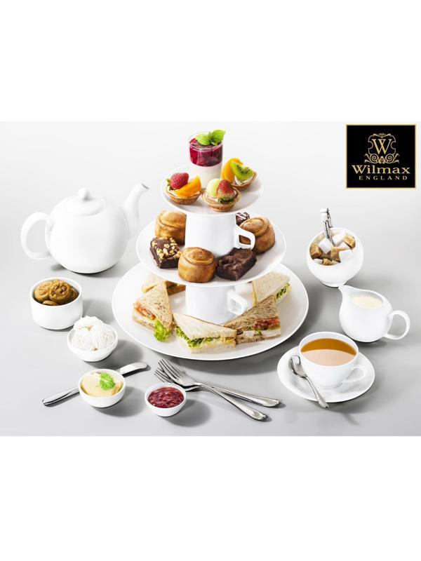 Чайник фарфоровый заварочный Olivia «Классика», 1,1 л, цвет белый