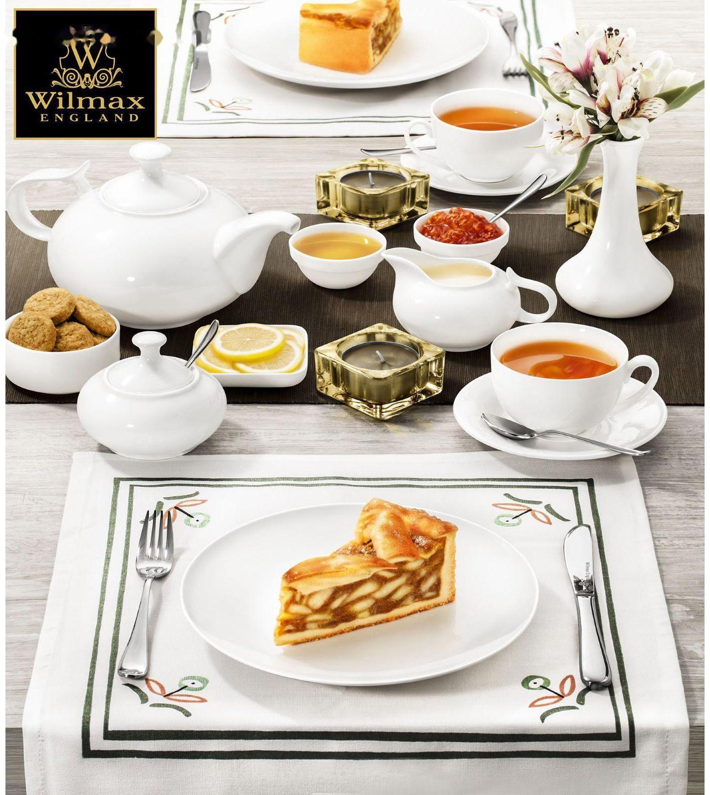 Чайник фарфоровый заварочный, 800 мл, цвет белый