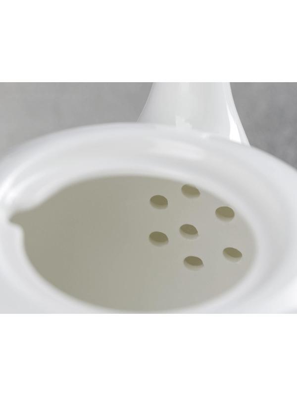 Чайник фарфоровый заварочный Olivia «Классика», 800 мл, цвет белый