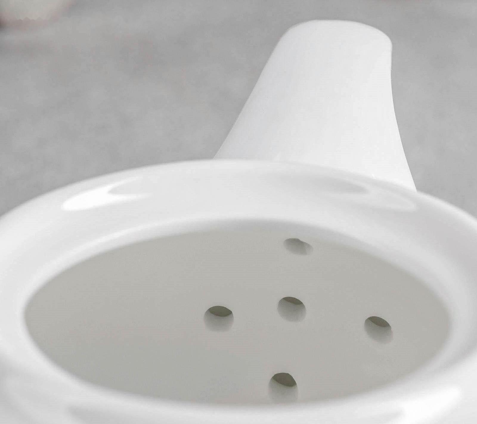 Чайник фарфоровый заварочный, 500 мл, цвет белый