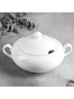 Супница фарфоровая, 2,8 л