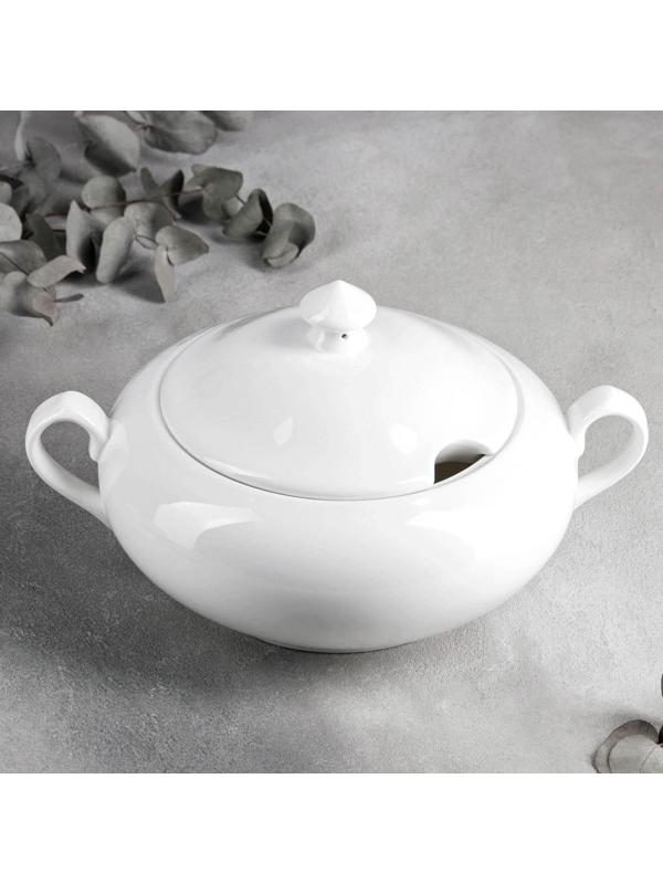 Супница фарфоровая, 2,8 л