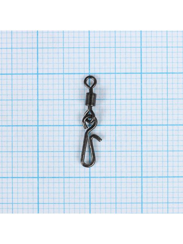 Вертлюжёк с застёжкой, быстросъёмный, размер 10 (набор 5 штук)