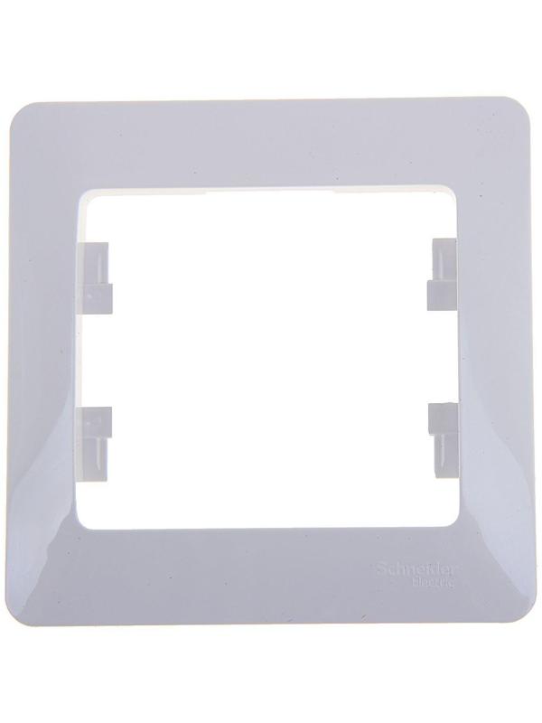 Рамка SE Glossa, 1 пост, белая, GSL000101