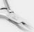 Кусачки педикюрные, 10 см, длина лезвия - 14 мм, на блистере, цвет матовый серебристый, PYEC-407-D-BJ