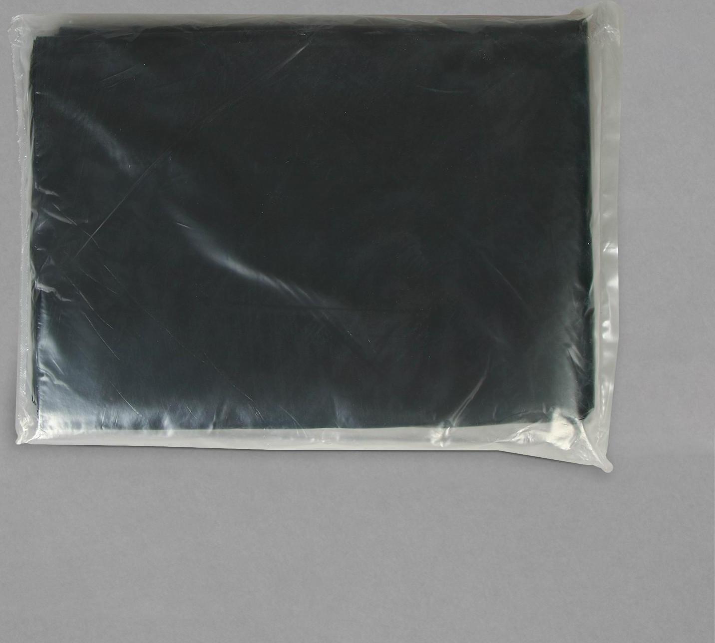 Плёнка полиэтиленовая, техническая, толщина 100 мкм, 10 × 3 м, рукав (2 × 1,5 м), чёрная, 2 сорт, Эконом 50 %