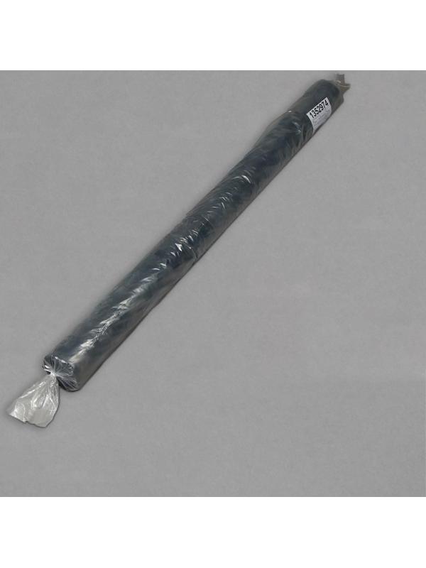 Плёнка полиэтиленовая, техническая, толщина 80 мкм, 100 × 3 м, рукав (2 × 1,5 м), чёрная, 2 сорт, Эконом 50 %