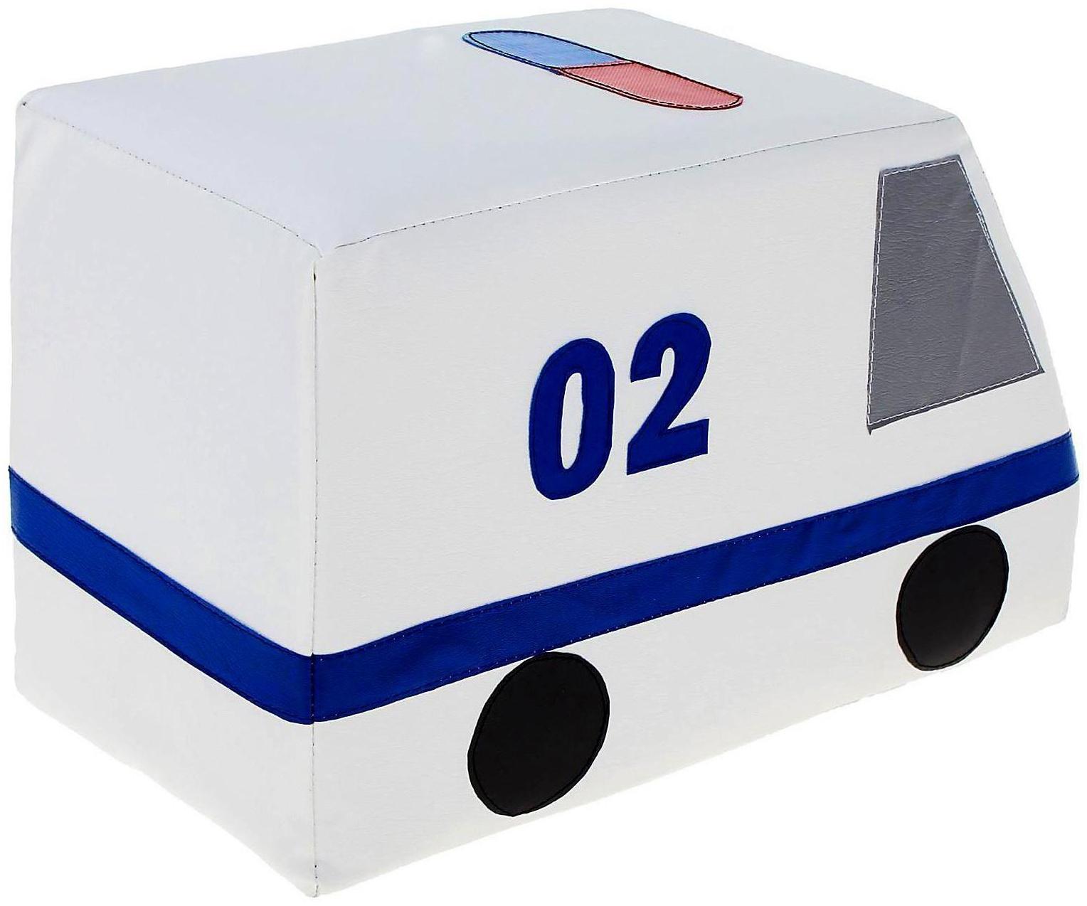 Мягкий модуль «Машина полицейская», МИКС