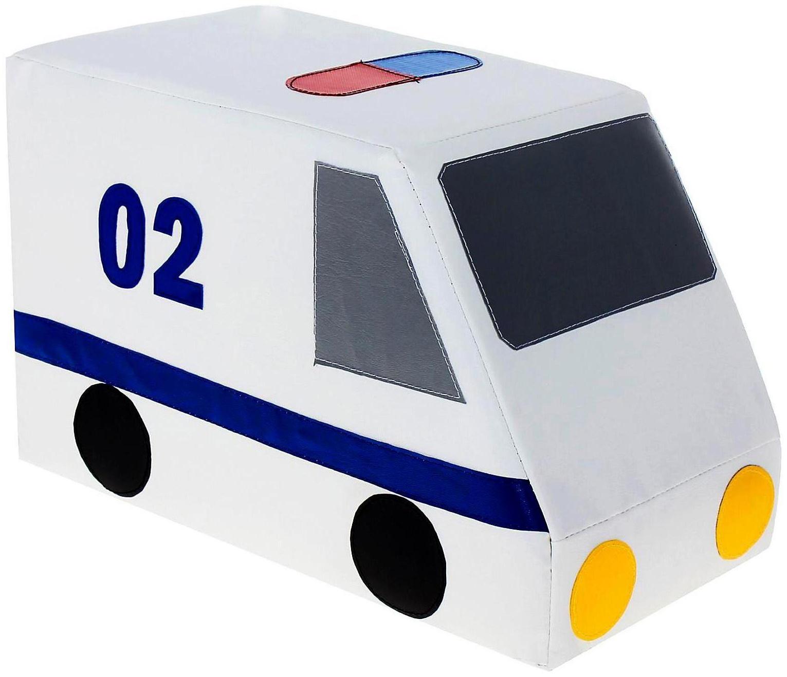 Мягкий модуль «Машина полицейская», МИКС