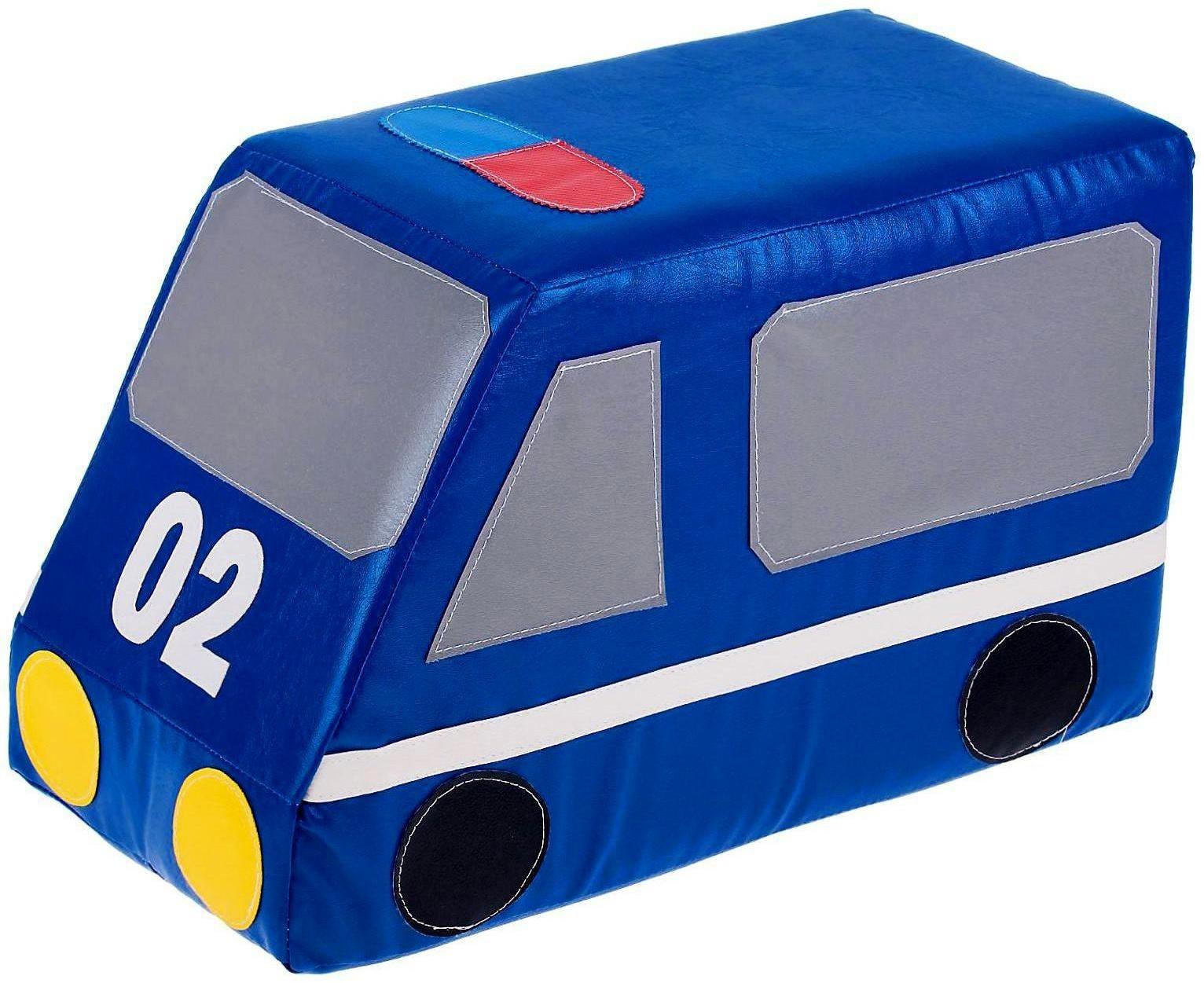 Мягкий модуль «Машина полицейская», МИКС