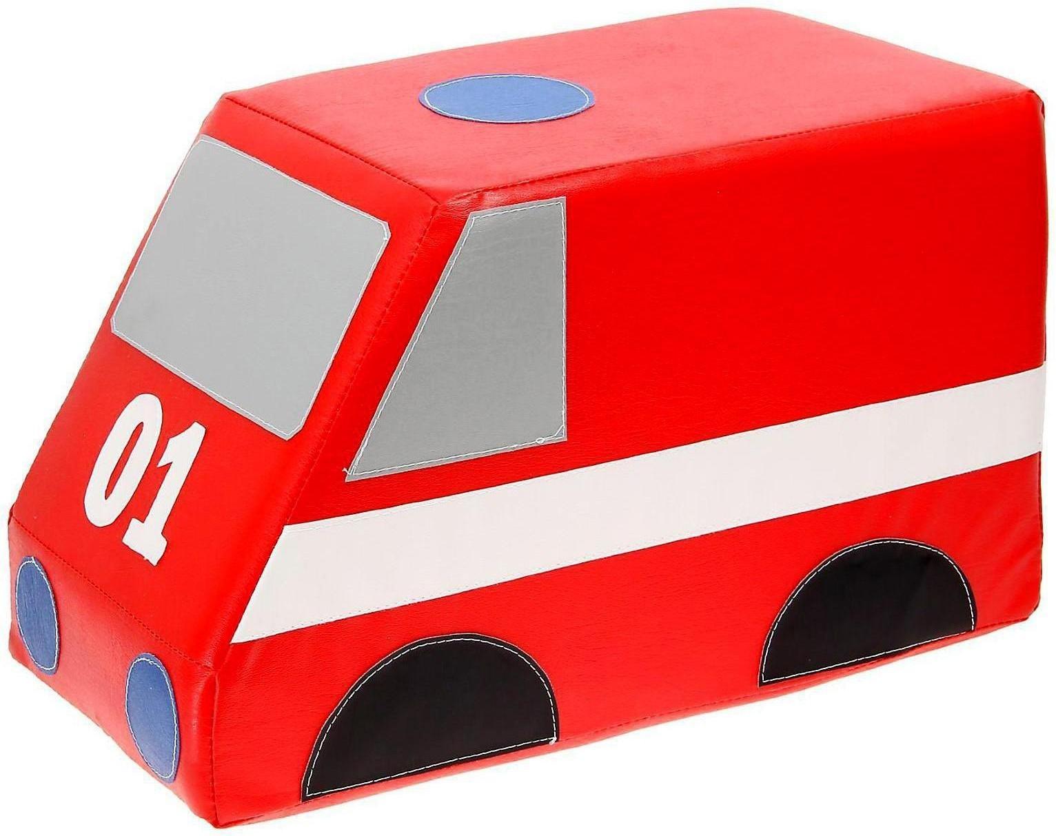 Мягкий модуль «Машина пожарная», МИКС