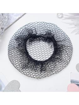 Сетка для волос, чёрный