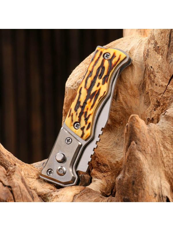 Нож выкидной полуавтомат, Мастер К клинок 7 см