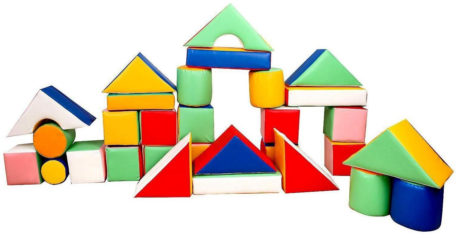 Детский игровой конструктор, 30 элементов, МИКС