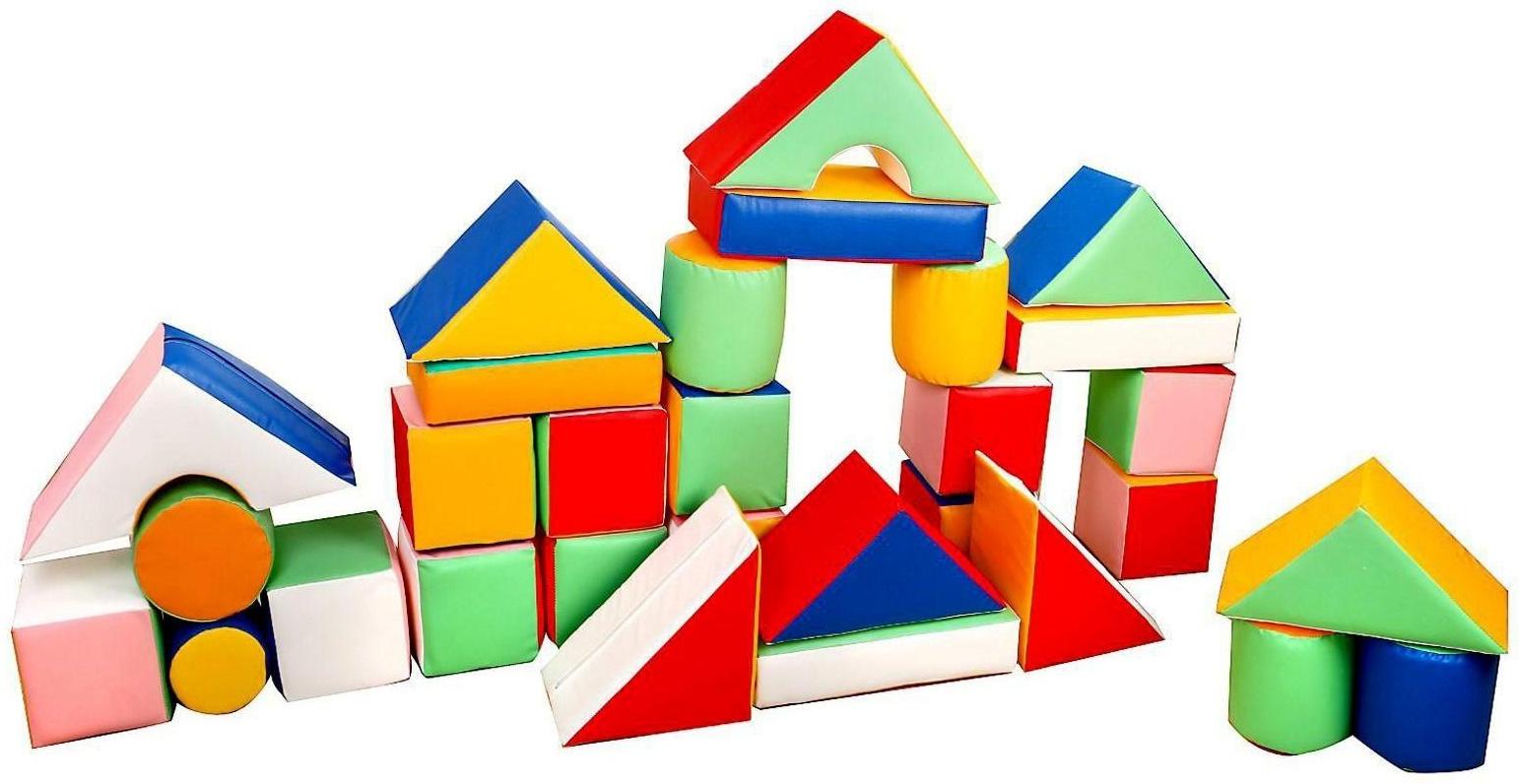 Детский игровой конструктор, 30 элементов, МИКС