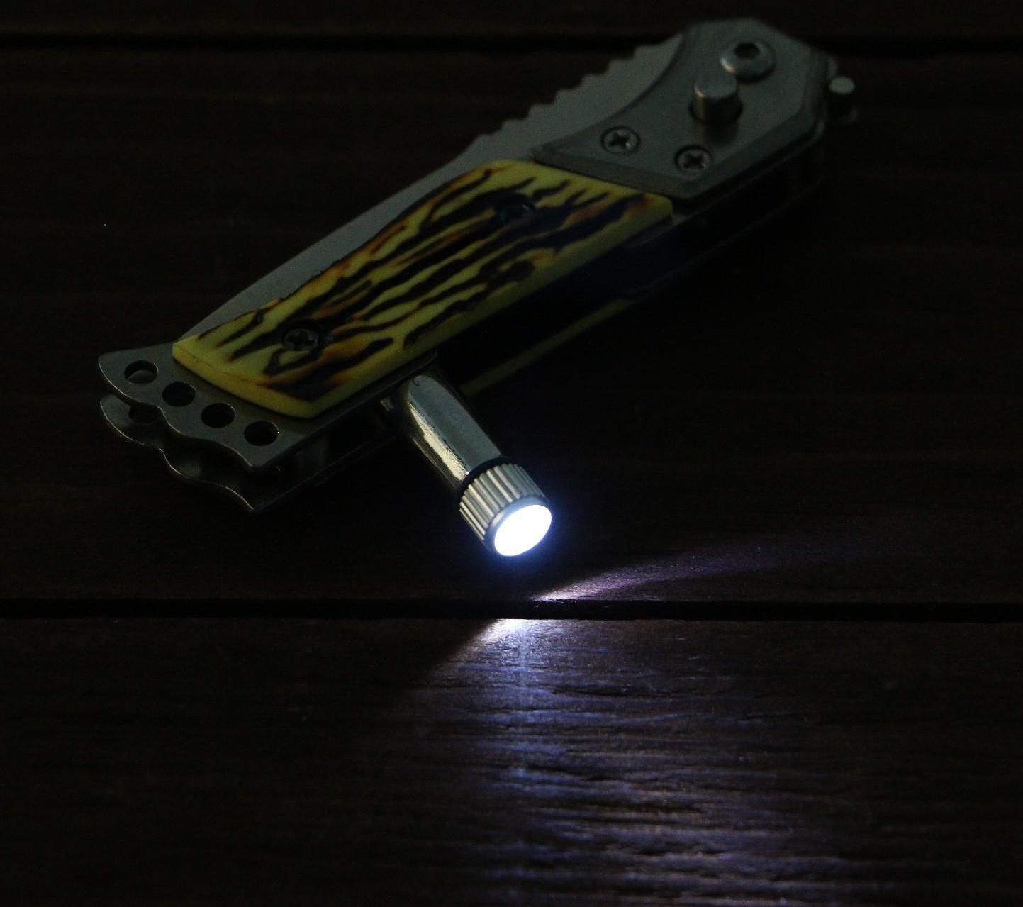 Нож складной полуавтоматический 