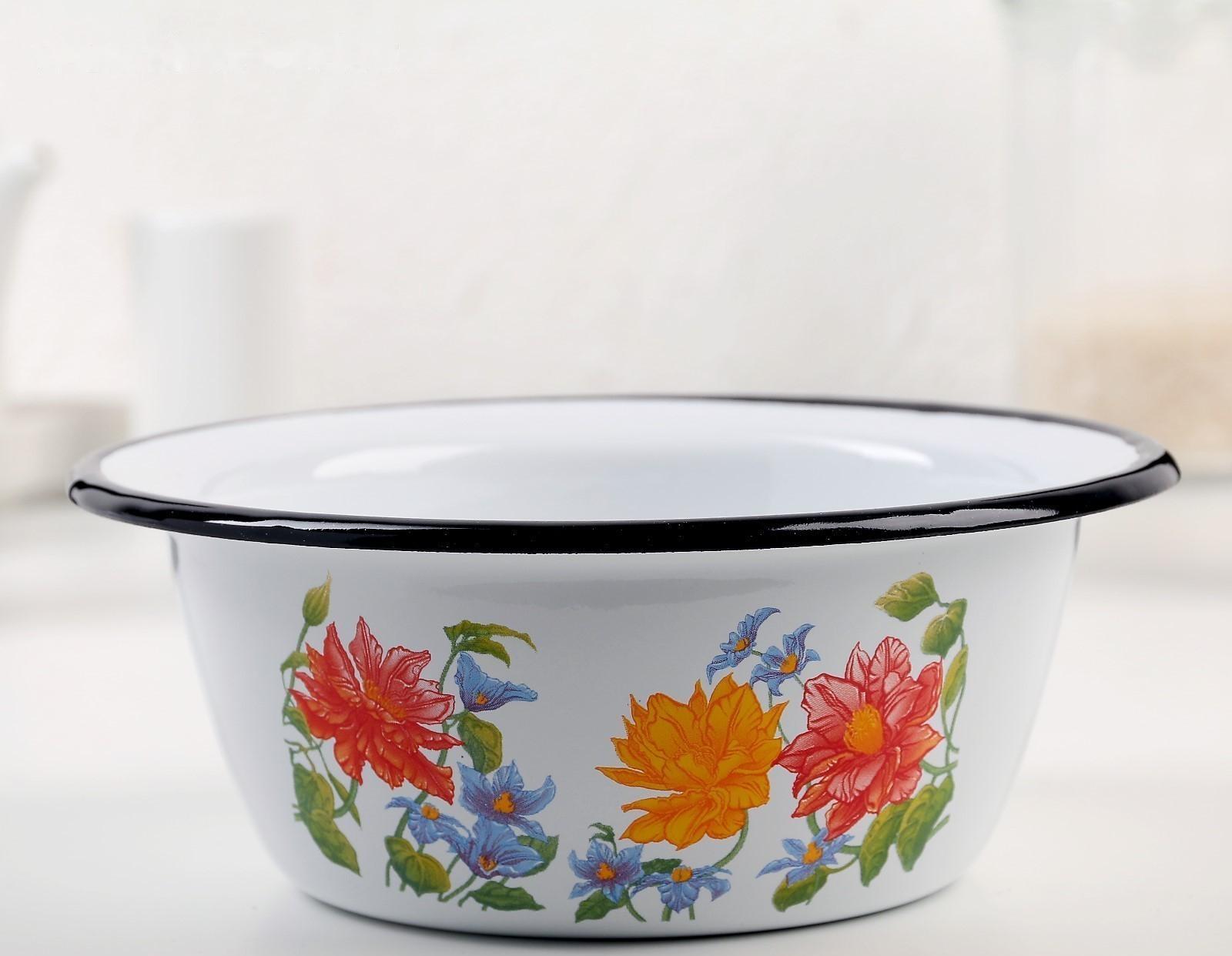 Миска, 800 мл, индукция, рисунок МИКС