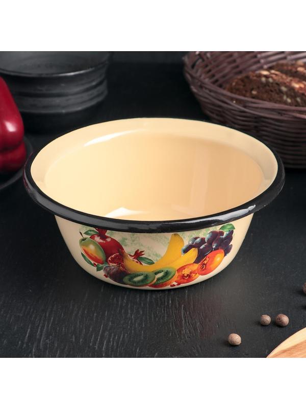 Миска, 800 мл, индукция, рисунок МИКС