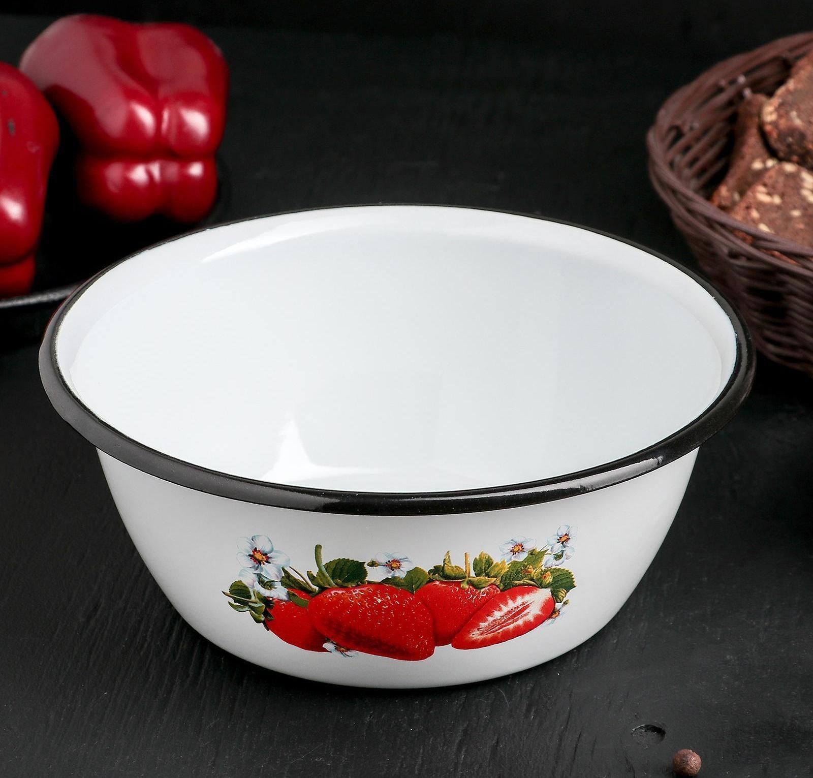 Миска «Ассорти», 1,5 л, индукция, цвет и рисунок МИКС