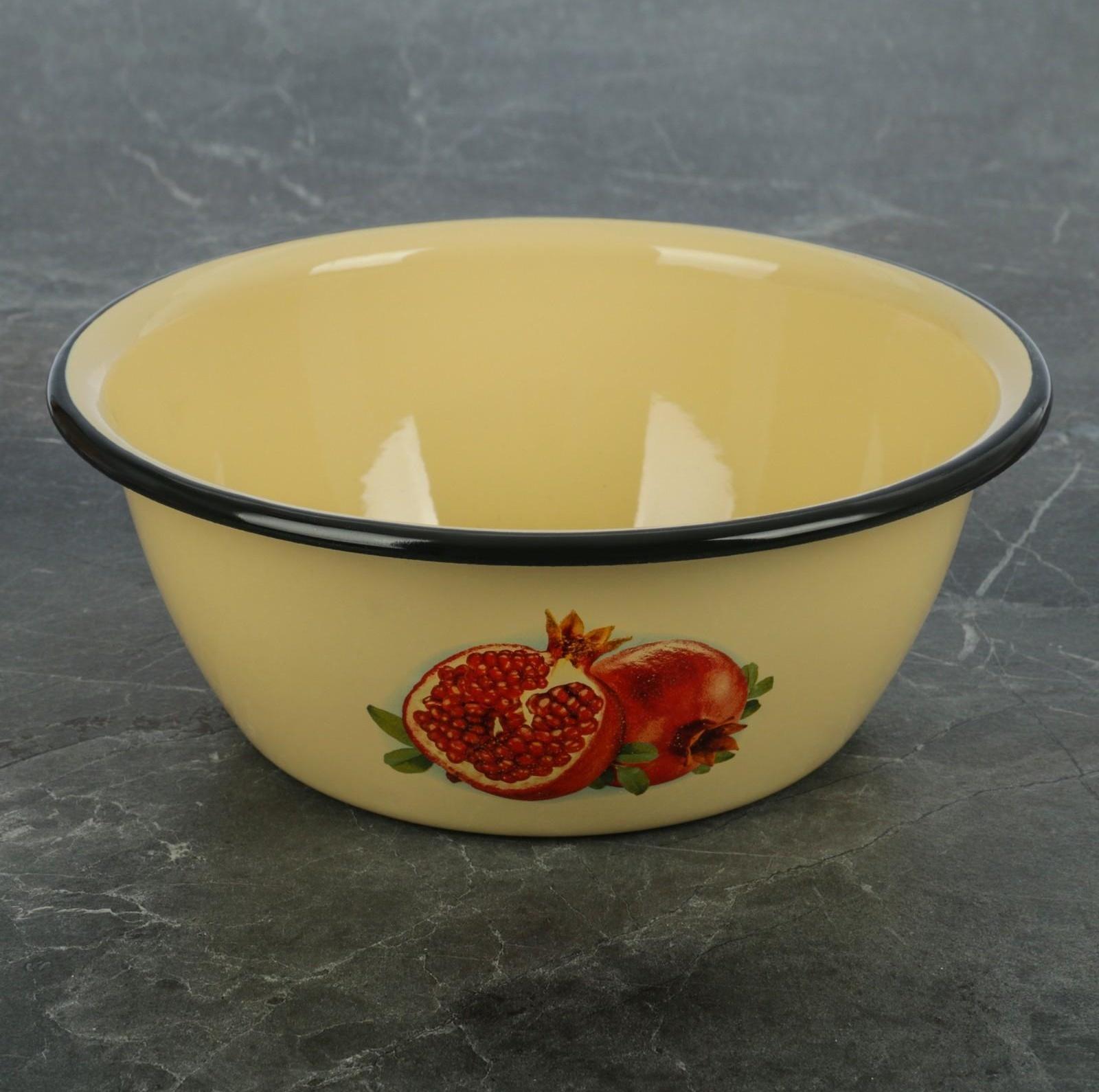 Миска «Ассорти», 1,5 л, индукция, цвет и рисунок МИКС