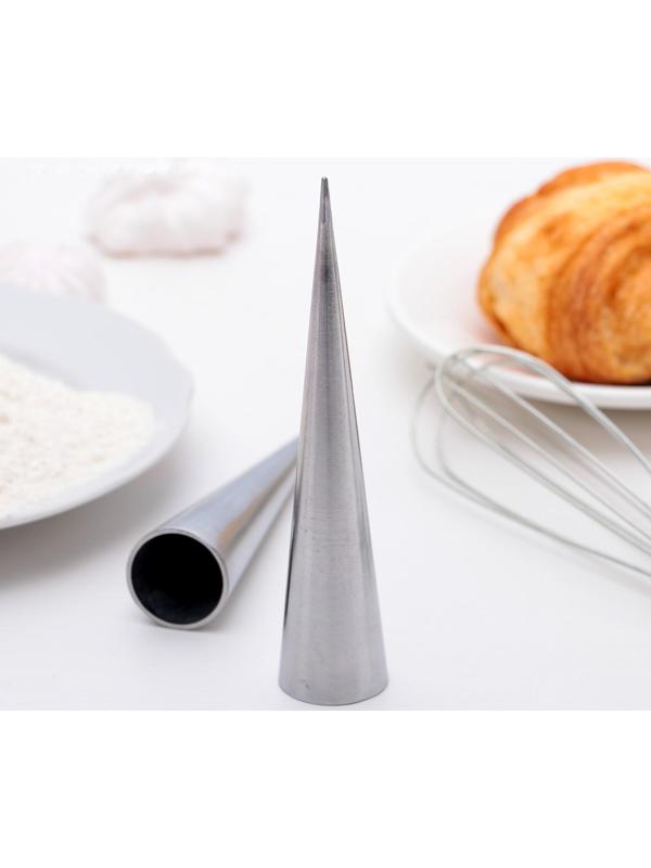 Набор форм для круассанов и трубочек «Конус», 2 шт