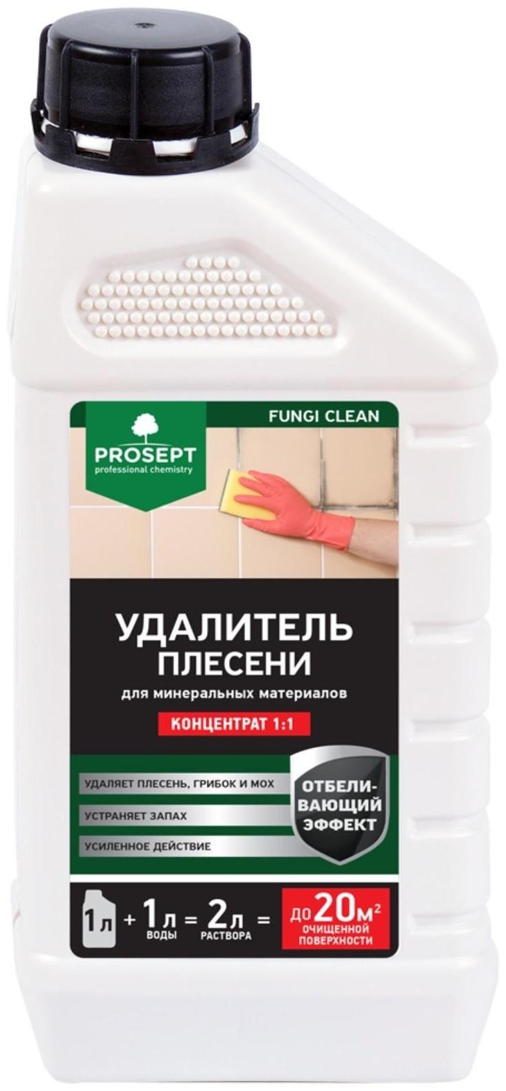 Удалитель плесени Prosept Fungi Clean, концентрат, 1 л