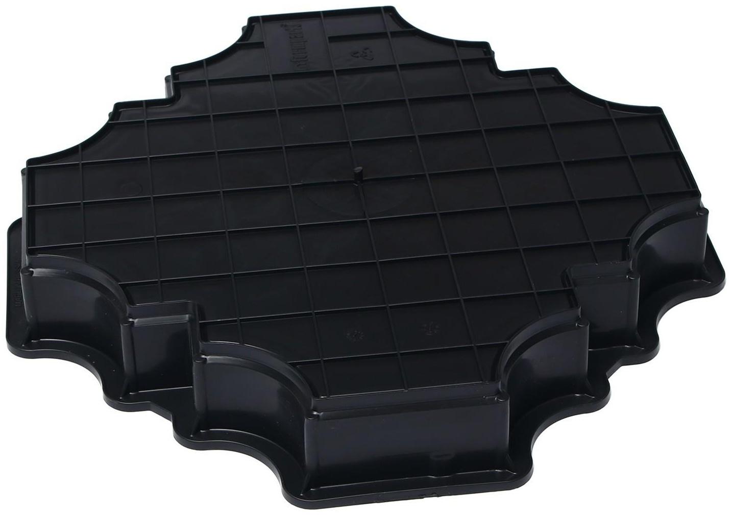 Форма для тротуарной плитки «Клевер краковский большой», 29 × 29 × 4 см, шагрень, 1 шт.