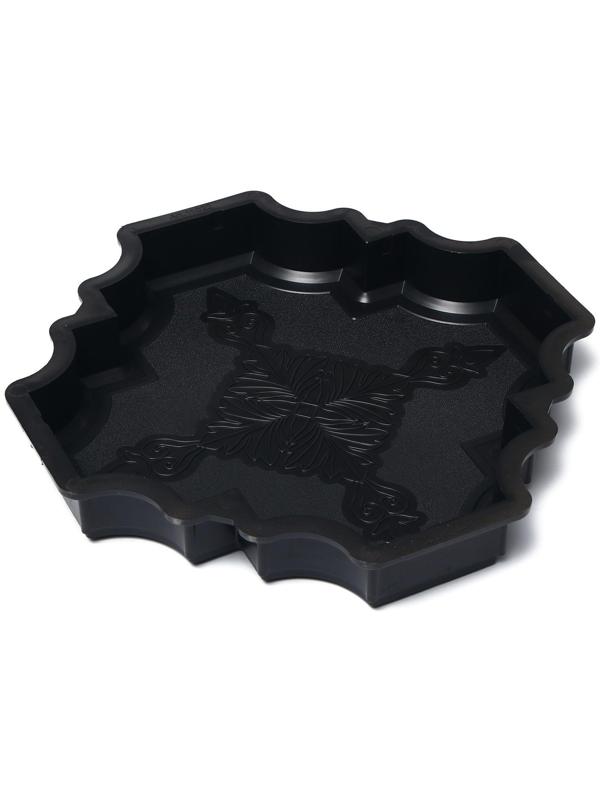 Форма для тротуарной плитки «Клевер краковский большой», 29 × 29 × 4 см, шагрень, 1 шт.