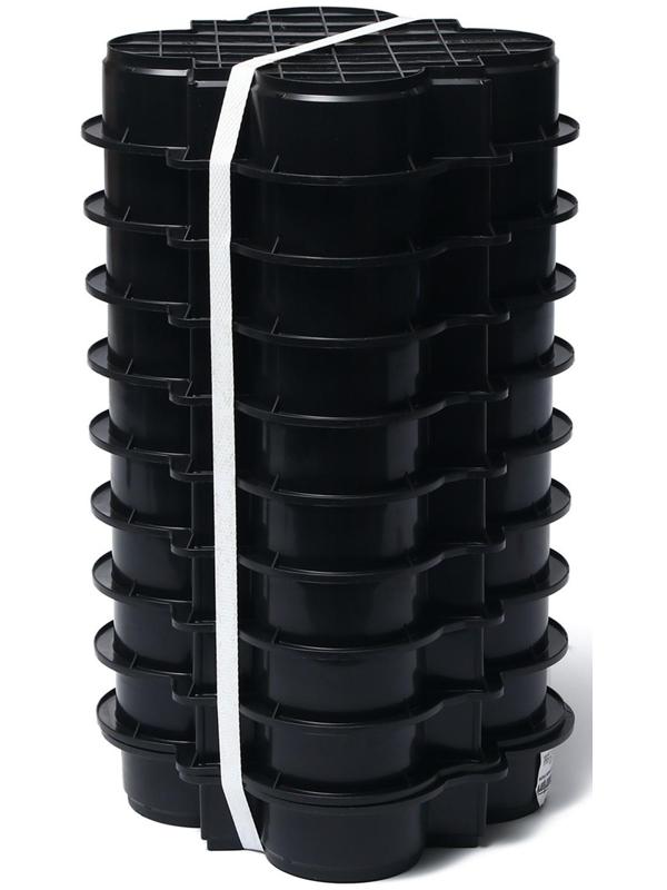 Форма для тротуарной плитки «Клевер краковский малый», 21,5 × 21,5 × 4 см, гладкий, 1 шт.