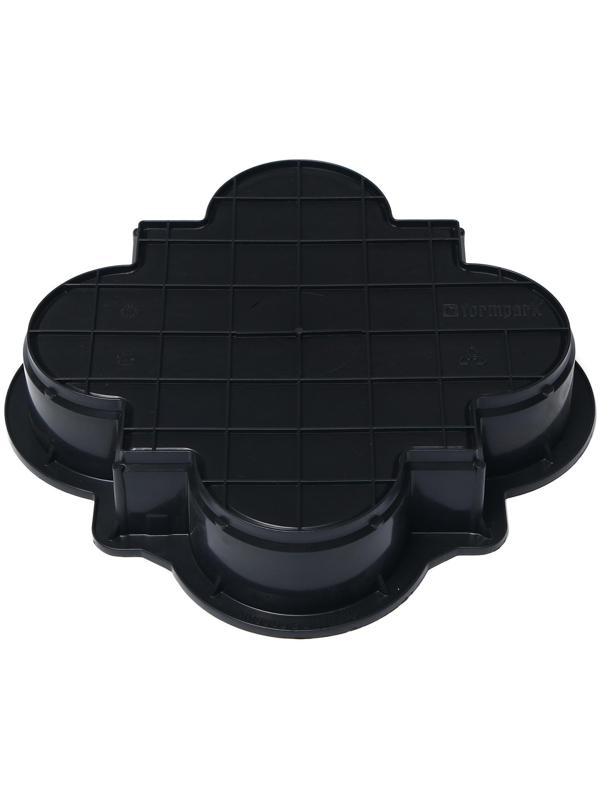 Форма для тротуарной плитки «Клевер краковский малый», 21,5 × 21,5 × 4 см, гладкий, 1 шт.