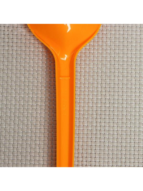 Набор одноразовых столовых ложек, 16,5 см, 12 шт, цвет жёлтый