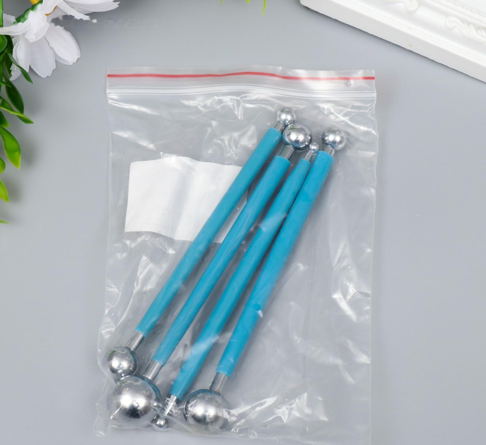 Набор инструментов для придания формы фоамирану 4 шт 14х7 см