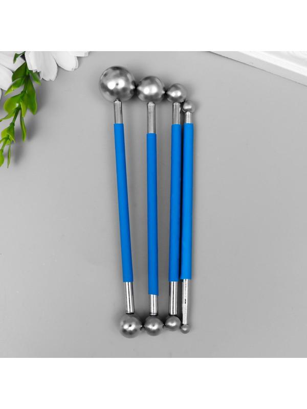 Набор инструментов для придания формы фоамирану 4 шт 14х7 см