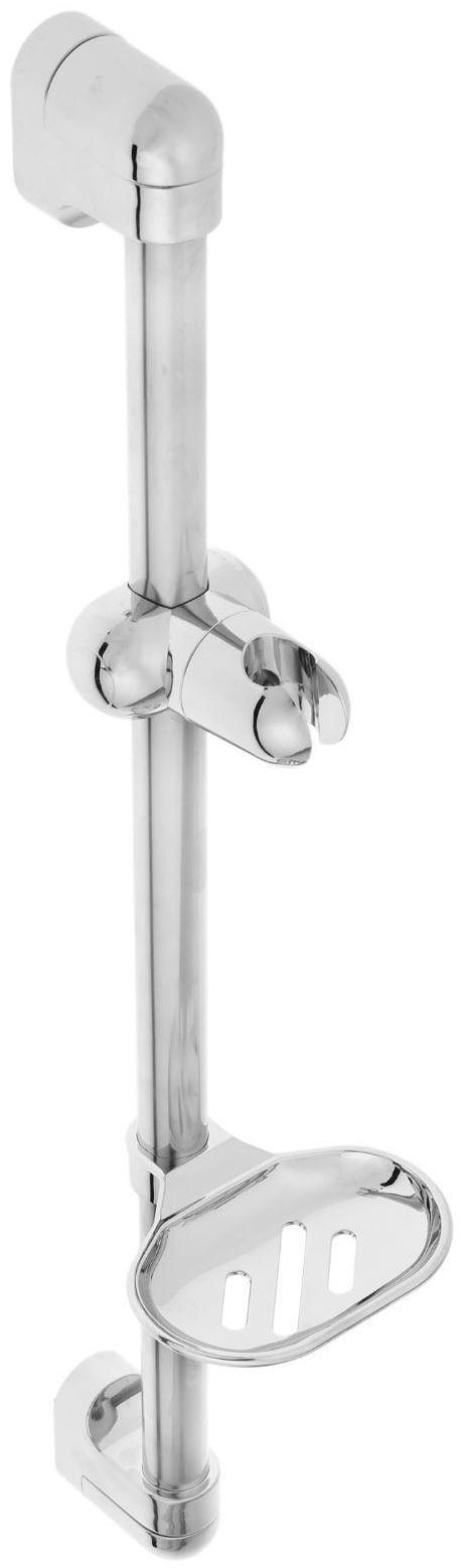 Душевая стойка Accoona А404, с пластиковой мыльницей, хром