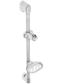 Душевая стойка Accoona А404, с пластиковой мыльницей, хром