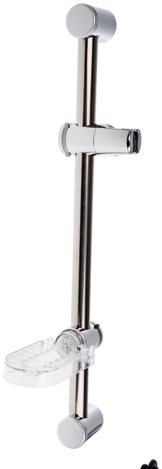 Душевая стойка Accoona А403, с пластиковой мыльницей, хром