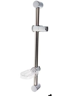 Душевая стойка Accoona А403, с пластиковой мыльницей, хром
