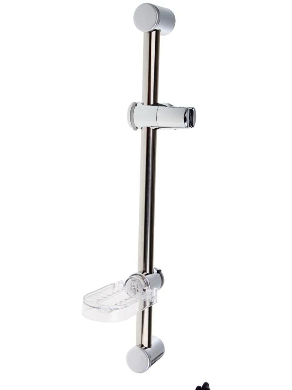 Душевая стойка Accoona А403, с пластиковой мыльницей, хром