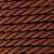 Шнур витой, d = 3 мм, 25 ± 1 м, цвет коричневый